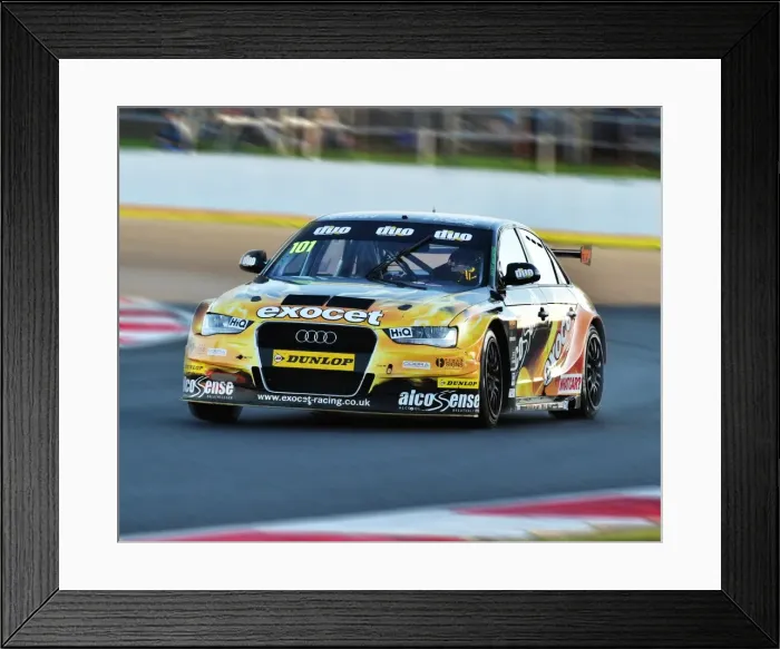 Framed Print : CM11 0928 Rob Austin, Audi A4 Framed Print : CM11 0928 Rob Austin, Audi A4