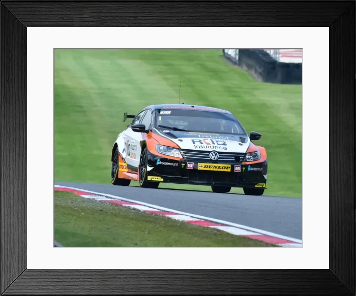 Framed Print : CM11 2293 Colin Turkington, Volkswagen CC Framed Print : CM11 2293 Colin Turkington, Volkswagen CC