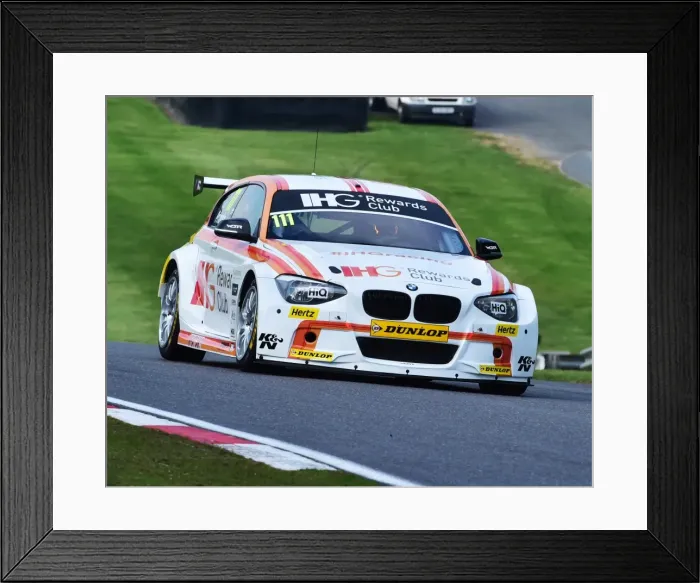 Framed Print : CM11 2301 Andy Priaulx, BMW 125i M Sport Framed Print : CM11 2301 Andy Priaulx, BMW 125i M Sport