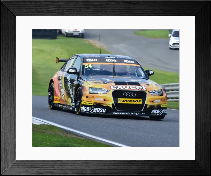 Framed Print : CM11 2309 Hunter Abbott, Audi A4 Framed Print : CM11 2309 Hunter Abbott, Audi A4