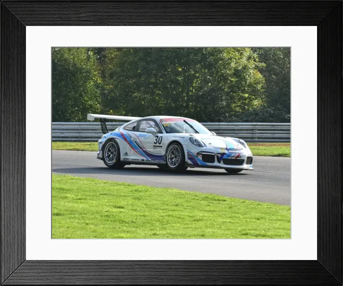 Framed Print : CM11 2204 Peter Jennings, Porsche Carrera Framed Print : CM11 2204 Peter Jennings, Porsche Carrera