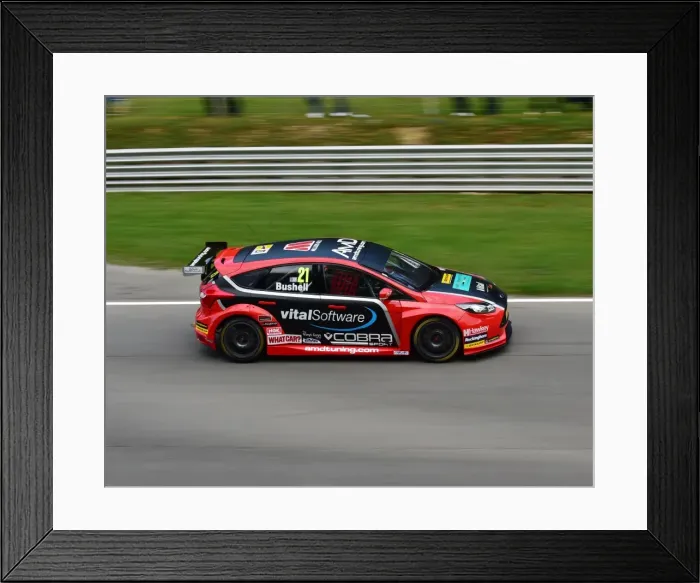 Framed Print : CM11 2490 Mike Bushell, Ford Focus