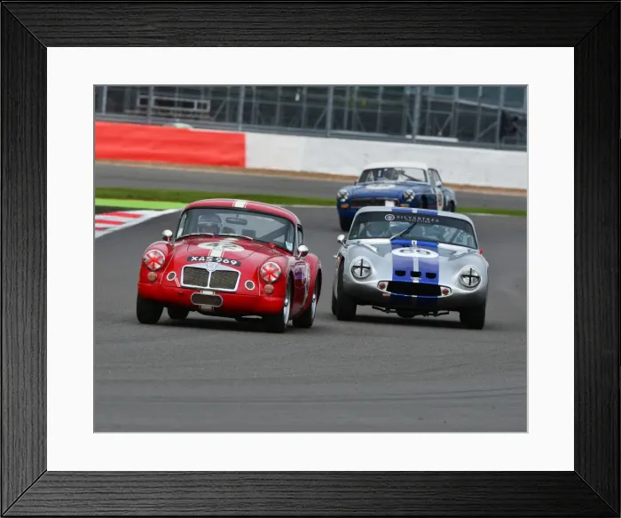 Framed Print : CJ6 3006 Graham Coles, MG A, Robert Cull, TVR Grantura Mk III Framed Print : CJ6 3006 Graham Coles, MG A, Robert Cull, TVR Grantura Mk III