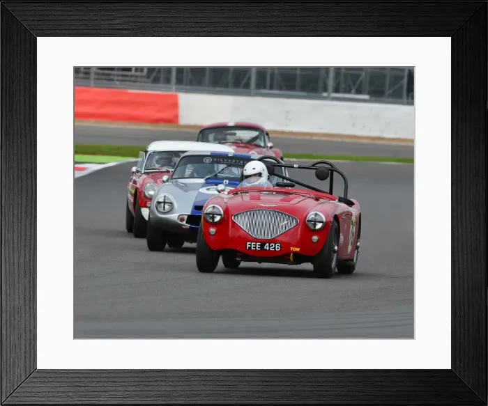 Framed Print : CJ6 3011 Richard Knight, Austin Healey 100-4 Framed Print : CJ6 3011 Richard Knight, Austin Healey 100-4
