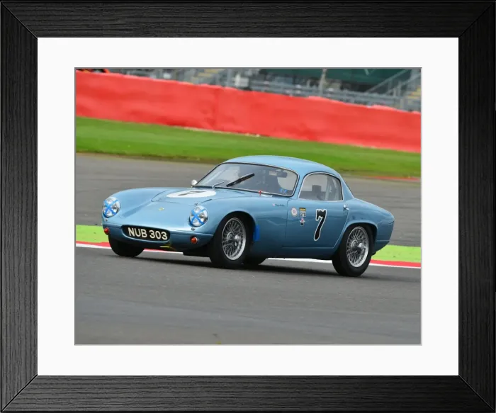 Framed Print : CJ6 3026 Brian Arculus, Lotus Elite