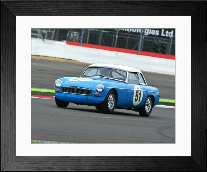 Framed Print : CJ6 3065 John Pearson, MG B Framed Print : CJ6 3065 John Pearson, MG B
