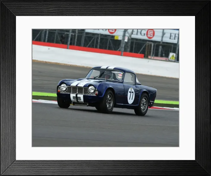 Framed Print : CJ6 3088 Pete Foster, Triumph TR4 Framed Print : CJ6 3088 Pete Foster, Triumph TR4