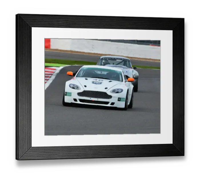 Framed Print : CJ6 3180 Desmond Smail, Aston Martin GT4 Framed Print : CJ6 3180 Desmond Smail, Aston Martin GT4