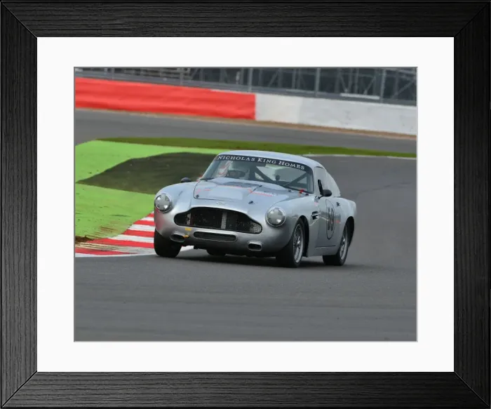 Framed Print : CJ6 3181 Nicholas King, Aston Martin DB4 Framed Print : CJ6 3181 Nicholas King, Aston Martin DB4