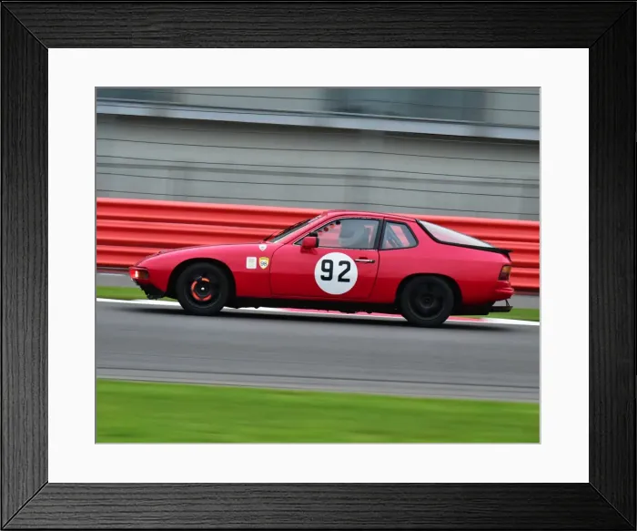 Framed Print : CM11 5488 Brian Jarvis, Porsche 924
