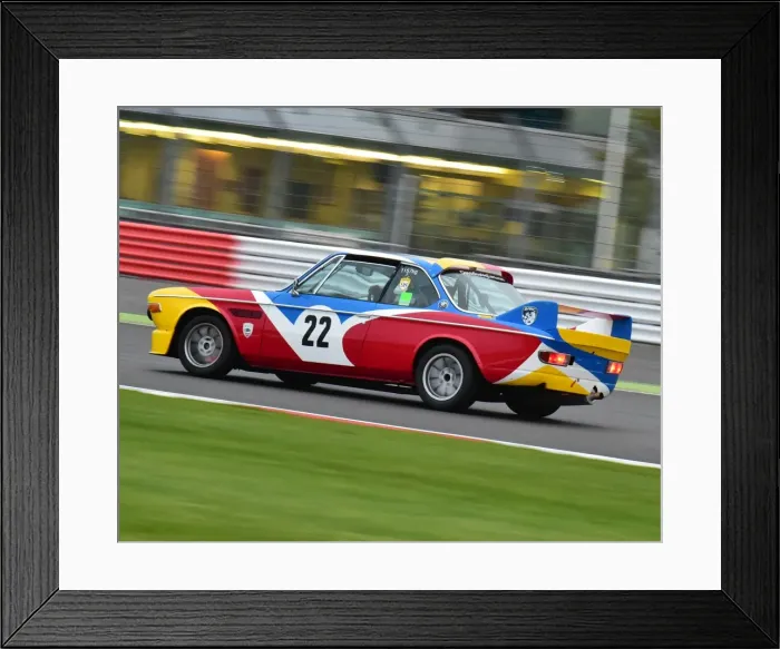 Framed Print : CM11 5531 William Jenkins, BMW 30 CSL Framed Print : CM11 5531 William Jenkins, BMW 30 CSL