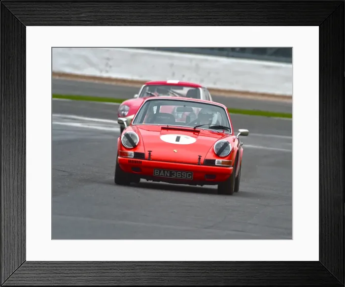 Framed Print : CM11 4125 John Shaw, Porsche 911