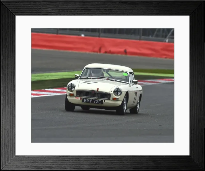 Framed Print : CM11 4158 Jeremy Mortimer, MG B Framed Print : CM11 4158 Jeremy Mortimer, MG B