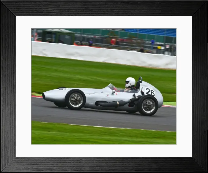 Framed Print : CM11 4297 Roger Dexter, Elva 100