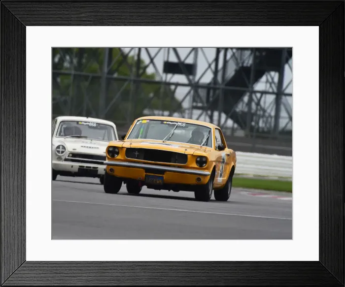 Framed Print : CM11 3507 Peter Hallford, Ford Mustang Framed Print : CM11 3507 Peter Hallford, Ford Mustang