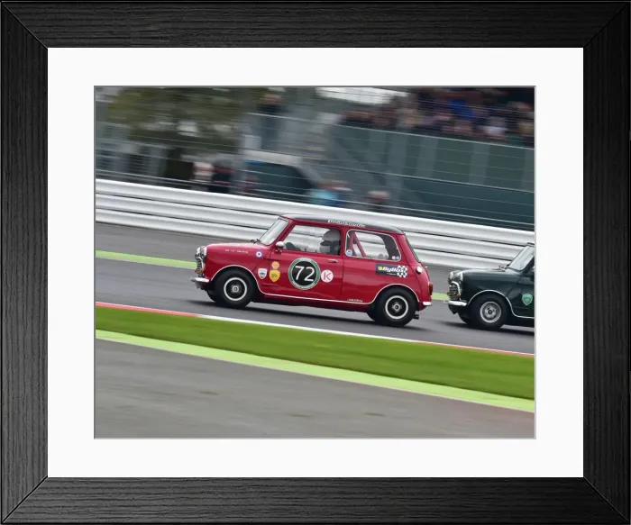 Framed Print : CM11 4441 Andy Ace Harrison, Austin Mini Cooper S Framed Print : CM11 4441 Andy Ace Harrison, Austin Mini Cooper S
