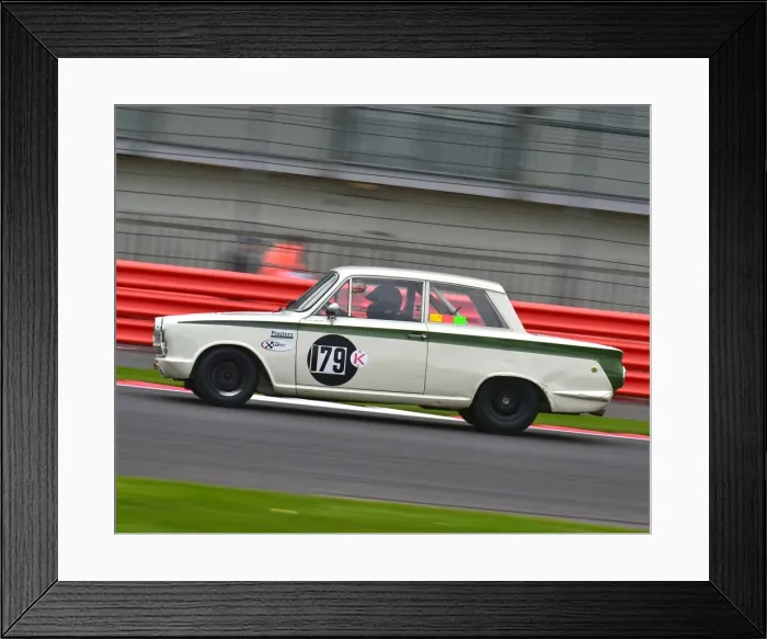 Framed Print : CM11 4458 Mark Martin, Ford Lotus Cortina Framed Print : CM11 4458 Mark Martin, Ford Lotus Cortina