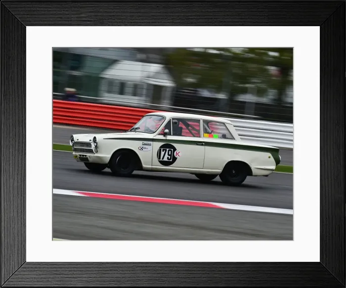 Framed Print : CM11 4505 Mark Martin, Ford Lotus Cortina Framed Print : CM11 4505 Mark Martin, Ford Lotus Cortina