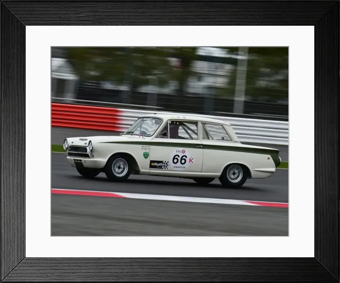Framed Print : CM11 4545 John Avill, Ford Lotus Cortina Framed Print : CM11 4545 John Avill, Ford Lotus Cortina