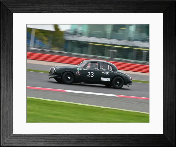 Framed Print : CM11 4556 Roger Cope, Jaguar Mk1 Saloon Framed Print : CM11 4556 Roger Cope, Jaguar Mk1 Saloon