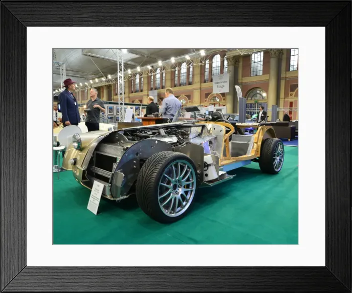 Framed Print : CJ6 3777 Morgan half car Framed Print : CJ6 3777 Morgan half car