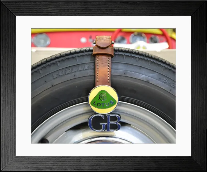 Framed Print : CJ6 3802 Lotus Seven Framed Print : CJ6 3802 Lotus Seven