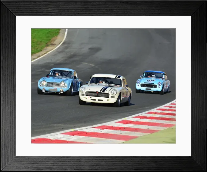 Framed Print : CJ6 3832 Mark Campbell, Triumph TR5, Sam Polley, MG B, Tony Hunting, Brent Fowler Framed Print : CJ6 3832 Mark Campbell, Triumph TR5, Sam Polley, MG B, Tony Hunting, Brent Fowler
