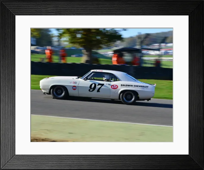 Framed Print : CJ6 3877 Raymond Barrow, Chevrolet Camaro Framed Print : CJ6 3877 Raymond Barrow, Chevrolet Camaro