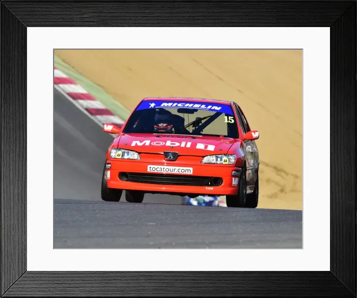 Framed Print : CM11 5978 David Cox, Paul Moss, Peugeot 306 Framed Print : CM11 5978 David Cox, Paul Moss, Peugeot 306