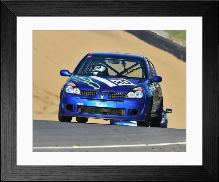 Framed Print : CM11 5979 Tom Mensley, Renault Clio 172 Framed Print : CM11 5979 Tom Mensley, Renault Clio 172