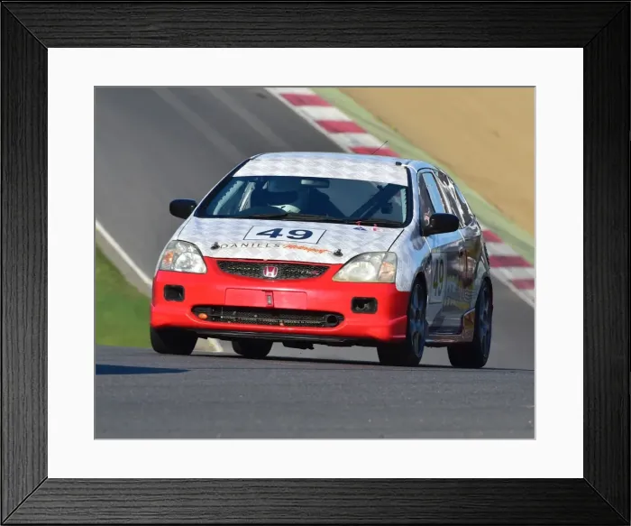Framed Print : CM11 5983 David Hutchins, Tom Hutchins, Honda Civic Type R
