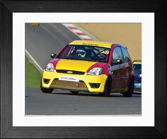 Framed Print : CM11 5990 Ellis Hadley, Ford Fiesta ST
