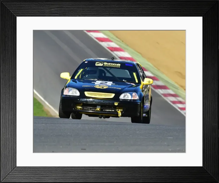 Framed Print : CM11 5993 Blair Roebuck, James Alford, Honda Civic Framed Print : CM11 5993 Blair Roebuck, James Alford, Honda Civic