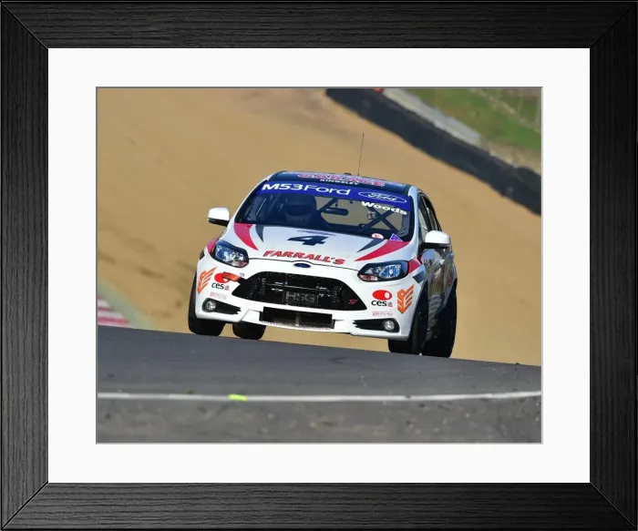 Framed Print : CM11 6104 Richard Woods, Ford Focus Framed Print : CM11 6104 Richard Woods, Ford Focus