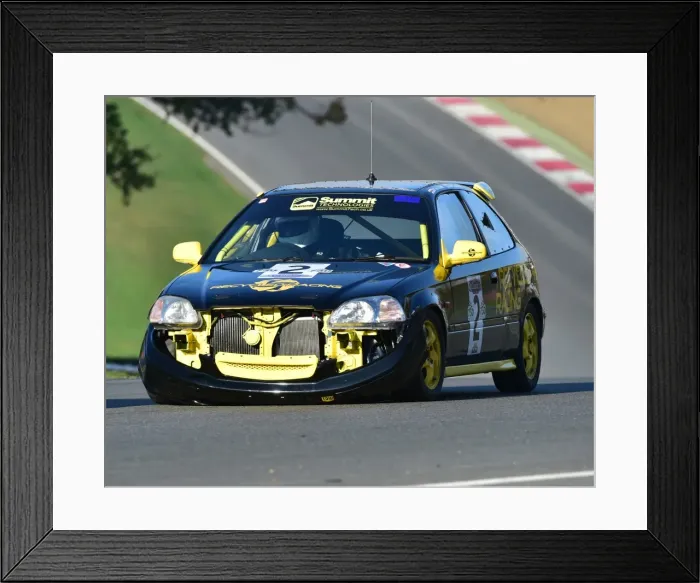 Framed Print : CM11 6139 Blair Roebuck, James Alford, Honda Civic Framed Print : CM11 6139 Blair Roebuck, James Alford, Honda Civic