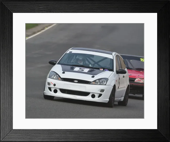 Framed Print : CM11 5886 Chris Petch, Oliver Petch, Ford Focus