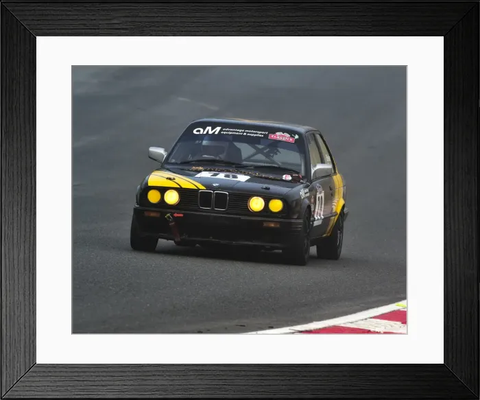 Framed Print : CM11 5888 Mark Priddy, Adrian Tuckley, BMW 320i Framed Print : CM11 5888 Mark Priddy, Adrian Tuckley, BMW 320i