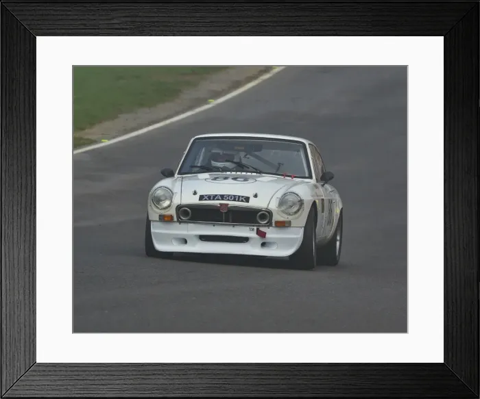 Framed Print : CM11 5891 Neil Fowler, MG BGTV8