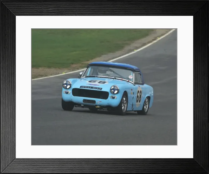 Framed Print : CM11 5897 Phill Briggs, MG Midget Framed Print : CM11 5897 Phill Briggs, MG Midget