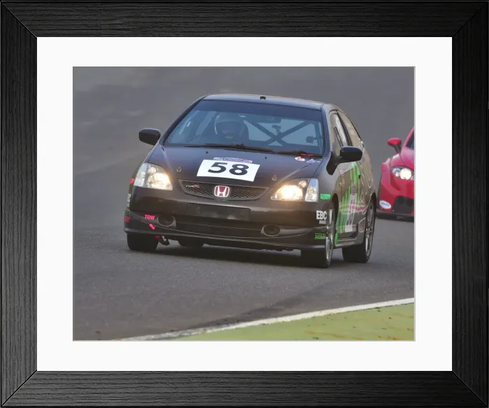 Framed Print : CM11 5901 Karl Lantree, Philip Pitman, Honda Civic Type R Framed Print : CM11 5901 Karl Lantree, Philip Pitman, Honda Civic Type R