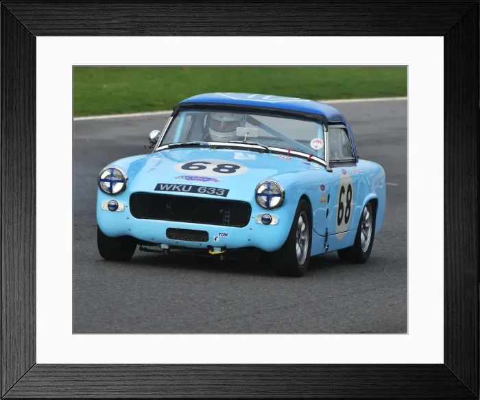 Framed Print : CM11 5938 Phill Briggs, MG Midget Framed Print : CM11 5938 Phill Briggs, MG Midget