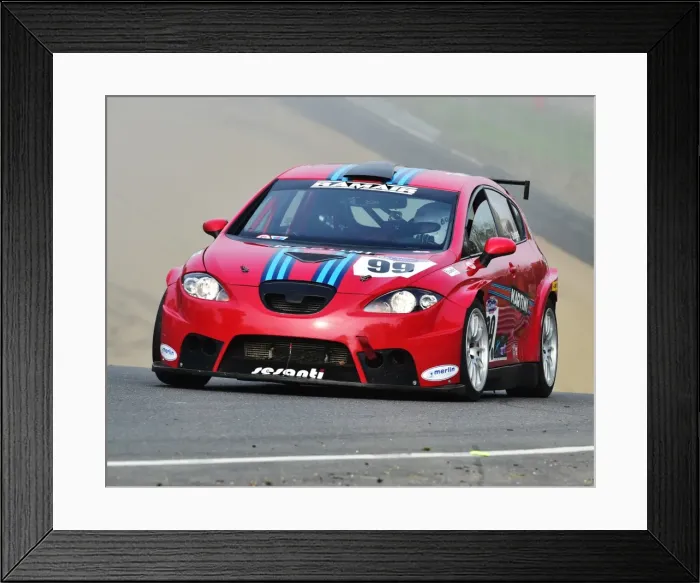 Framed Print : CM11 5976 Jamie Sturges, SEAT Supercopa Framed Print : CM11 5976 Jamie Sturges, SEAT Supercopa