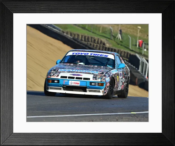 Framed Print : CM11 5673 Philip Waters, Graham Titheridge, Porsche 924 Framed Print : CM11 5673 Philip Waters, Graham Titheridge, Porsche 924