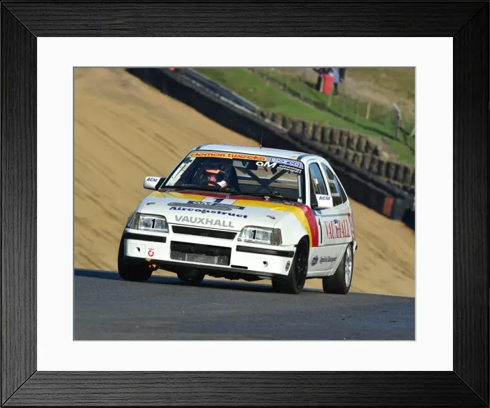 Framed Print : CM11 5683 John Hammersley, Vauxhall Astra GTE