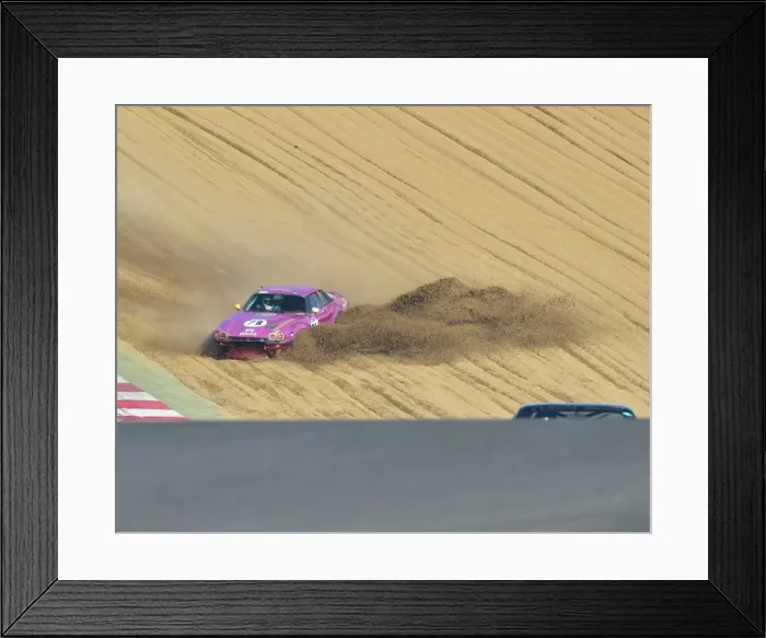 Framed Print : CM11 5706 Alan Hersey, Jaguar XJS
