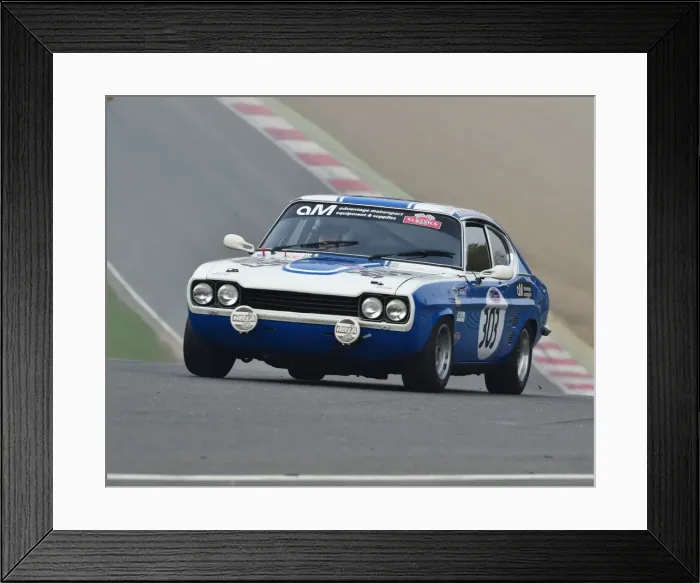 Framed Print : CM11 6173 David Thomas, Ford Capri MkI Framed Print : CM11 6173 David Thomas, Ford Capri MkI