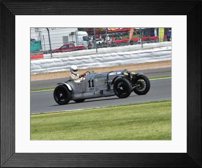 Framed Print : CM9 4147 Patrick Blakeney-Edwards, Frederic Wakeman, Frazer Nash Super Sports