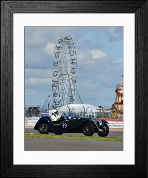 Framed Print : CM9 4193 Ben Cussons, Triumph Dolomite Framed Print : CM9 4193 Ben Cussons, Triumph Dolomite