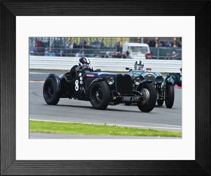 Framed Print : CM9 4297 Rudiger Friedrichs, Alvis Speed 20 SA Framed Print : CM9 4297 Rudiger Friedrichs, Alvis Speed 20 SA