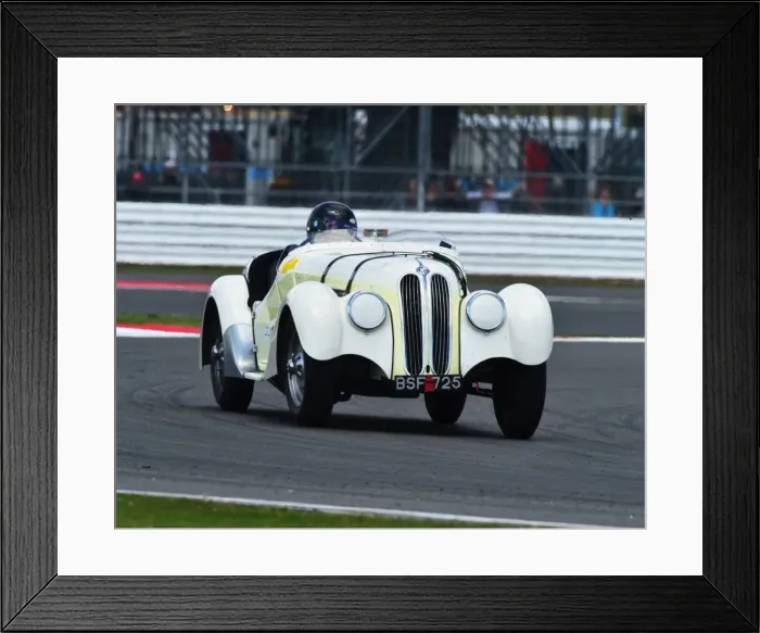 Framed Print : CM9 4305 Neil Perkins,s Stanton, Frazer Nash BMW 328 Framed Print : CM9 4305 Neil Perkins,s Stanton, Frazer Nash BMW 328
